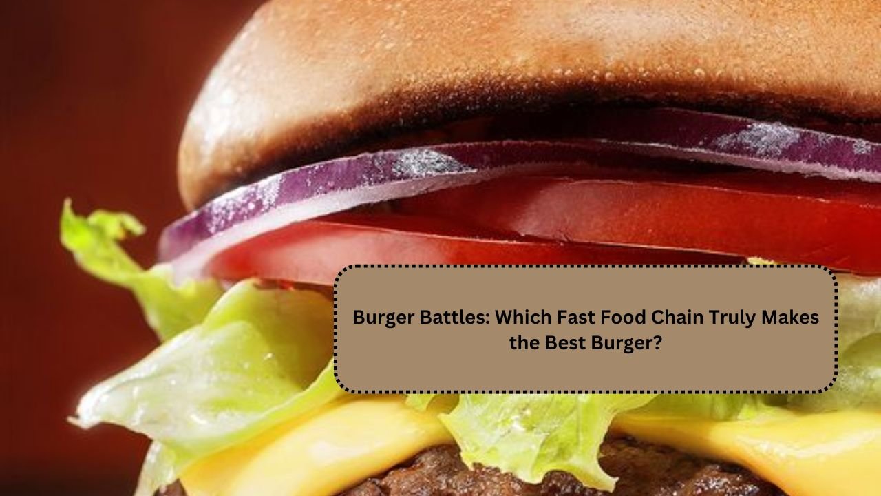 Burger Battles: Which Fast Food Chain Truly Makes the Best Burger?