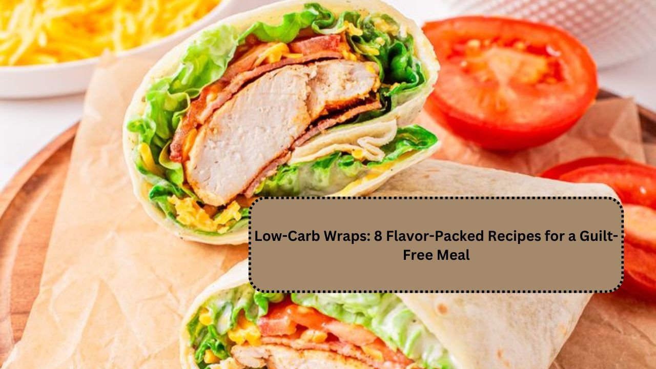 Low-Carb Wraps: 8 Flavor-Packed Recipes for a Guilt-Free Meal