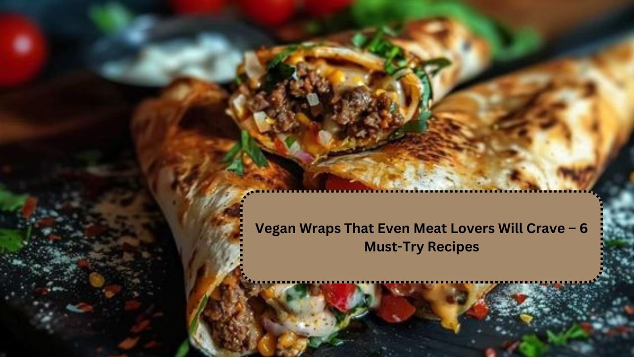 Vegan Wraps That Even Meat Lovers Will Crave – 6 Must-Try Recipes